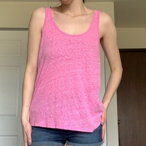 Pink tank top